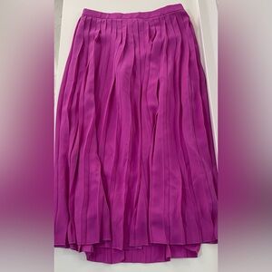 J. Crew Vibrant Pink A-Line Skirt